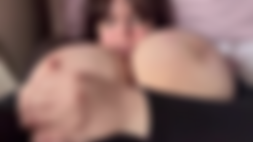 Pov huge boobs teasing.