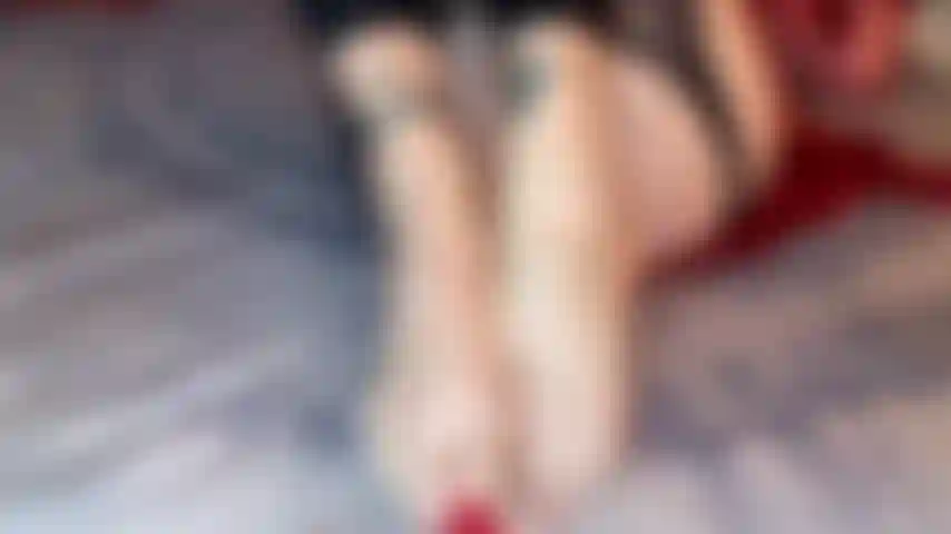 hairy milf pussy rub, just the tip w glass toy, with feet action