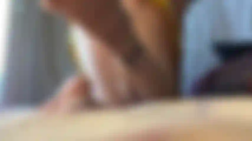 Panty removal ass and soles tease, milf in summer dress