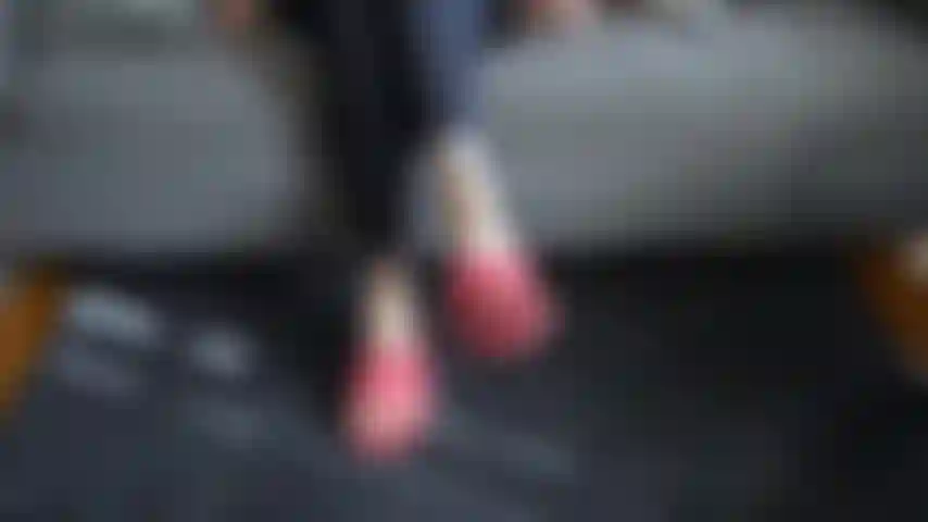 milf hot slipper dangle tease