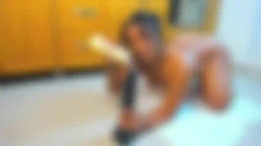 A very sloppy blowjob.