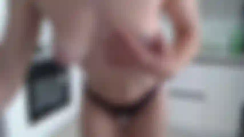 Strip to Naked and Pussy Fingering