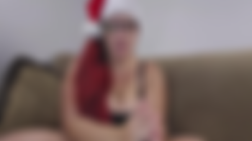 Mrs Clause found out you were on the NICE list for once and wanted to reward you! She strokes and edges your big THICK veiny cock while talking dirty to you until you cum all over her face and glasses!