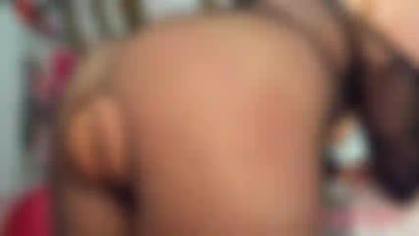 Fishnet body suit tease + ass worship.