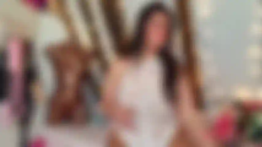 BBW NERVOUS BRIDE SMOKES A CIGARETTE