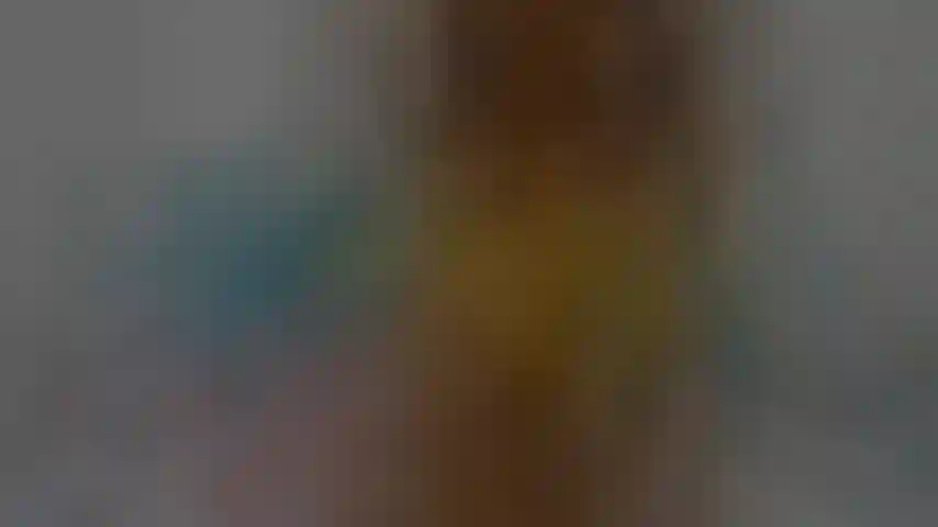 Sexy nude, with saliva on the ass