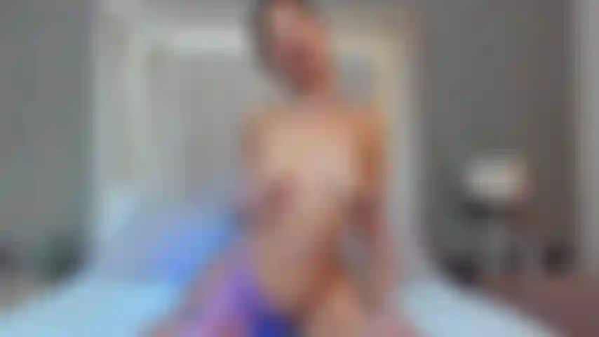 Bouncing on my dildo with passion