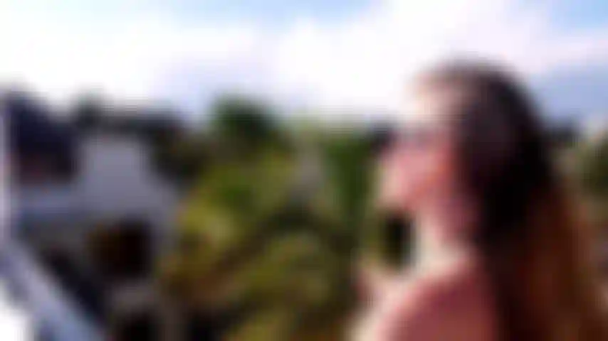 Roof Top Masturbation