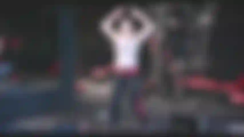 Naked Jumping Jacks in Gym4K