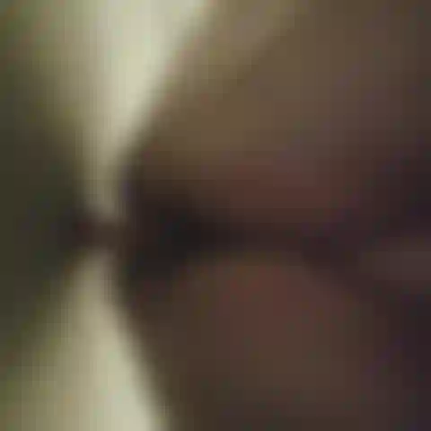 Fucking a wall dildo, view from underneath