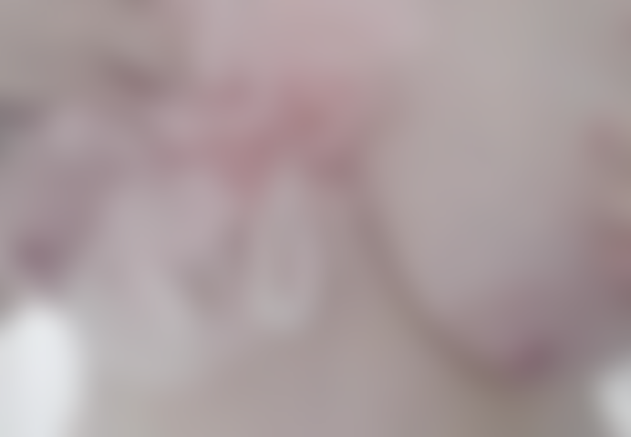 Boob wash in the shower.