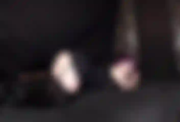 Seduction with jeweled anal plug in