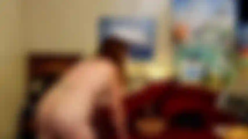 Naked reverse cowgirl squatting fat ass riding milking hard torso