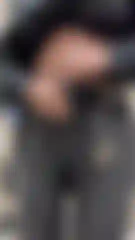 Rubbing my FAT Kitty at WORK!