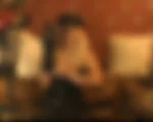 joi with leather gloves