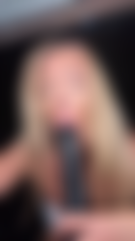 Blowjob on bbc dildo.