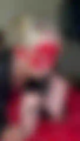 Practicing mouth skills with toy