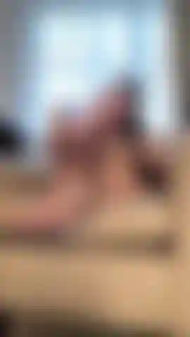 Foot worship in my latex lingerie.