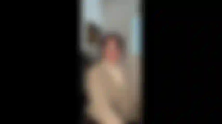 Boss takes advantage of employee with a bf (role-play).