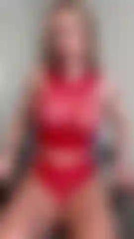 Glass dildo play in sexy red mesh two piece! Just watch how horny I get and how much it makes me cum