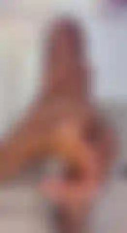 Passionate latina and oil feet.