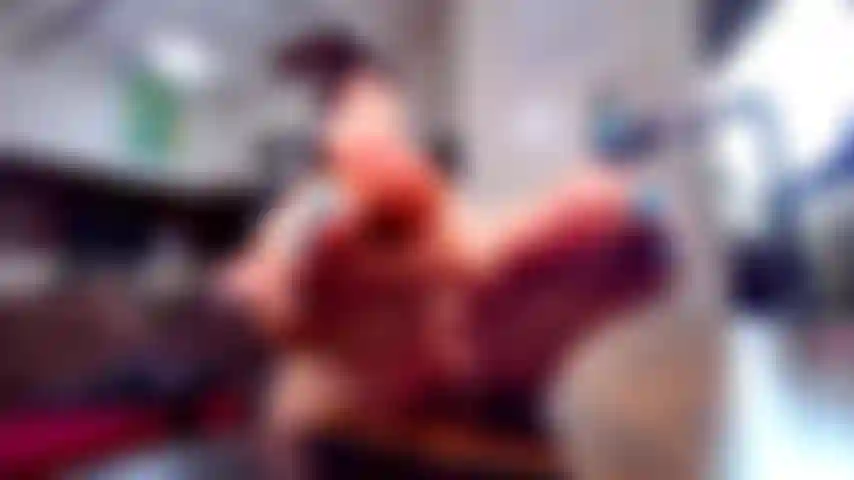 Ass and Feet Worship with Post Cum Play