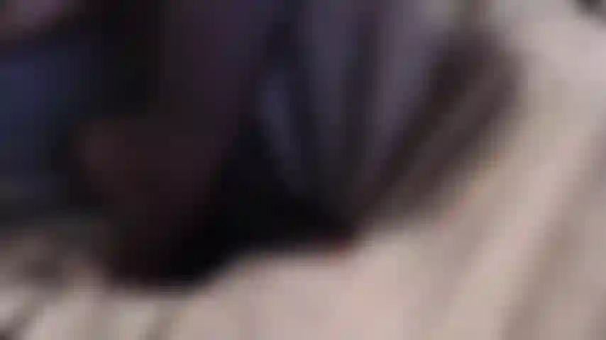 Bare feet unwrap from nylons