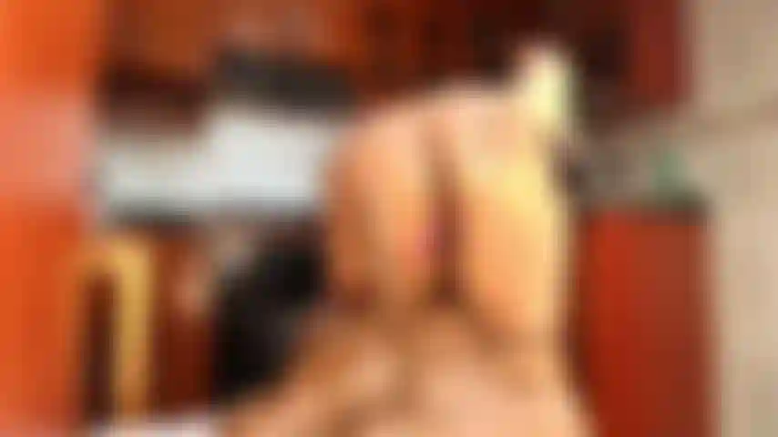 Sitting with a big ass on a big cock.