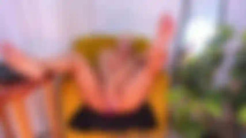 I FUCK MY DILDO IN THE LIVING ROOM OF MY HOUSE