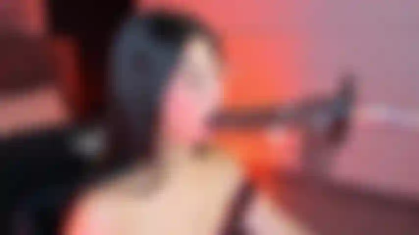 Fountain of saliva, running down my body