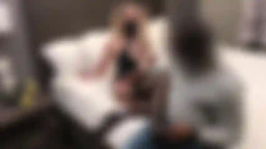 BOY/GIRL Cuckold hubby video tapes my first meet with BBC fuckbuddy,  COVID Masks HARDCORE pussy pounding