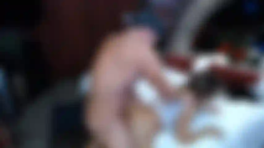 BO BLAKE SLAMMING GINA FROM BEHIND