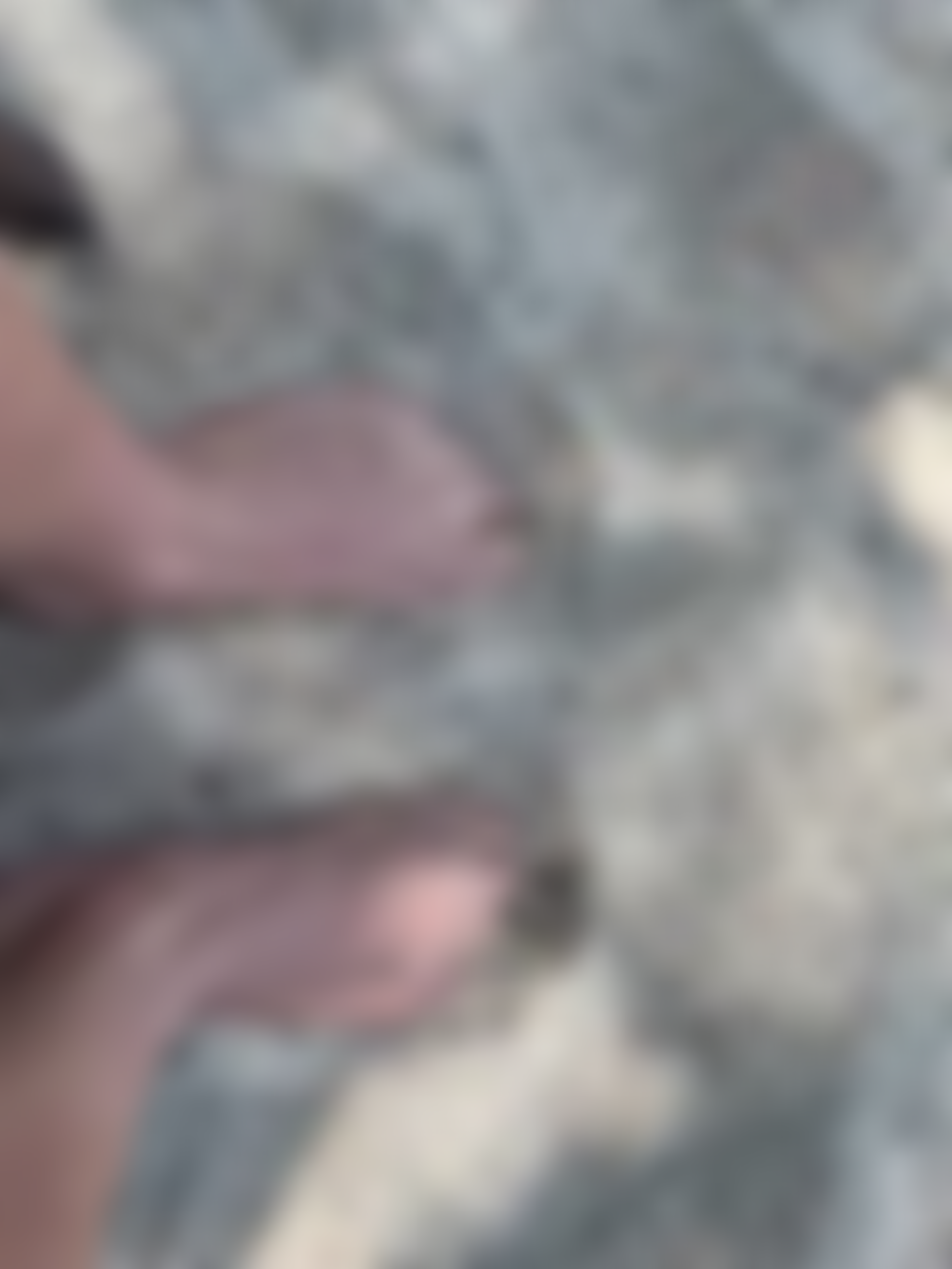 feet in the sand