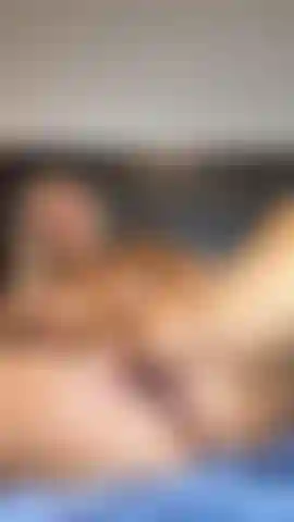 Hot Blonde Masturbates with clear dildo