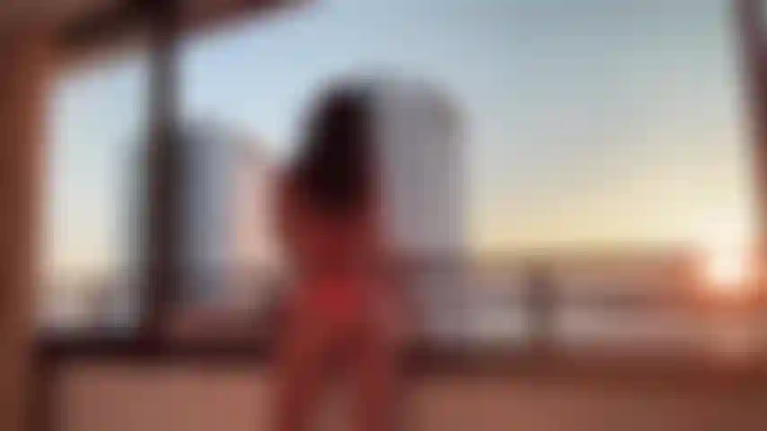 12. Sexy video using oil all over my body