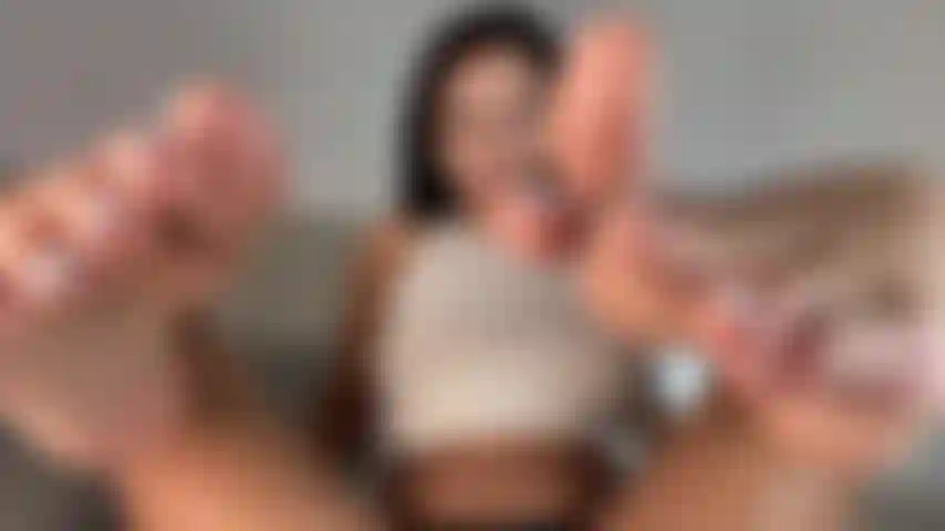 41. Control you. My WHITE toenails in your mouth.