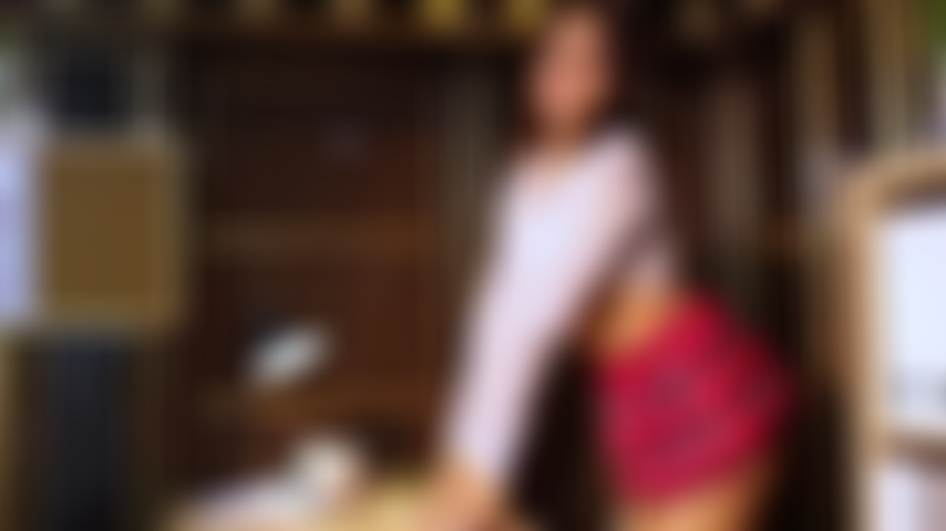 I'm the naughty college girl at the office of my teacher.