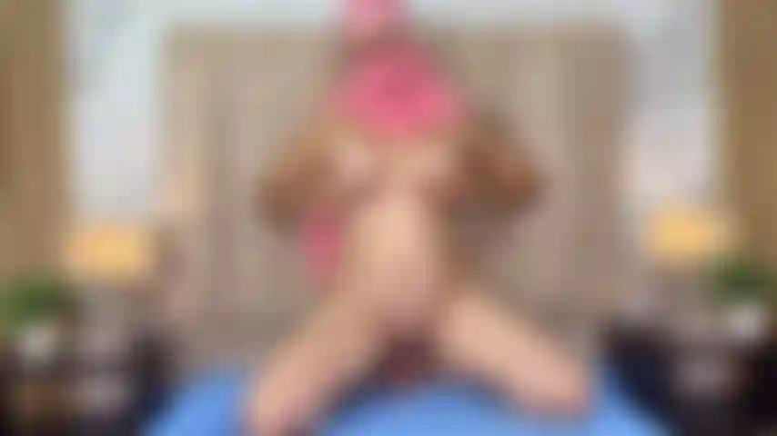 Oil and massages on my tits while riding a cock.