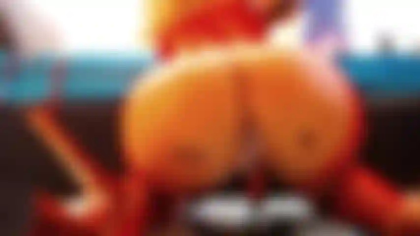 The queen of spades covered in cum.