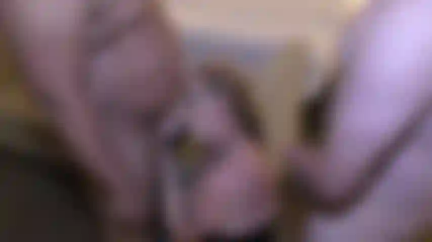 I suck off two guys and let them both cum all over my face. I love the feeling of warm sticky cum!