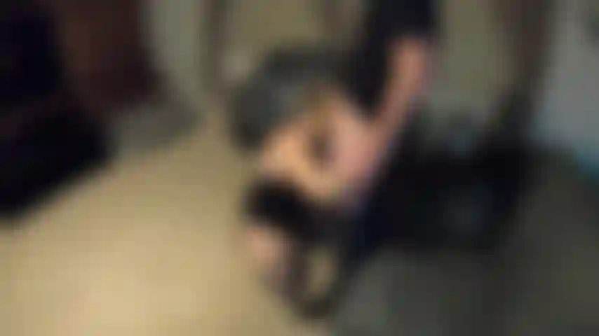 My ex-boyfriend came into town and we went out for a drink. Ended up at my place and he bent me over the couch and pounded me. Hubby was happy to film. He dumped his condom cum all over my tits :)