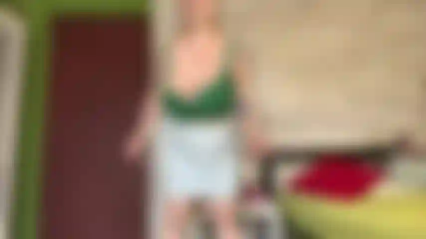 A lot of bouncing and jiggle and noisy clapping of huge boobs!