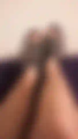 Sexy Feet & Heel Tease (Black Heels & Sparkly Pedicure)