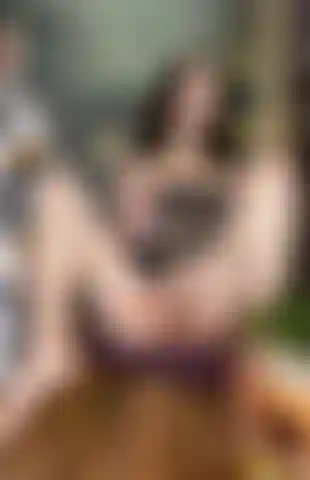 Fucking myself with glass toy and creamy squirting all over my pillow