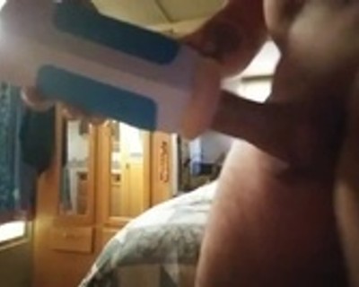 CUM with me! I masturbate with a toy and produce CUM, just for you!