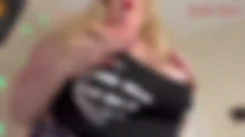 Huge Natural MILF Tits in Tiny Top-Jackie has on a teeny tiny little top that can barely contain her huge milf tits. POV style, Jackie dangles those big boobs in your face, teasing you in her top by squeezing them together and showing off her huge, hard..