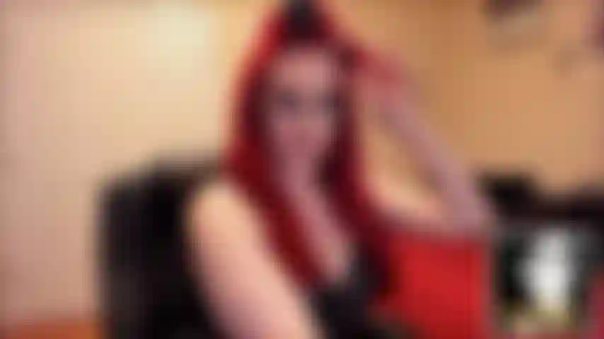 Hair Styling Voyeur - Watch as I curl My fire red long gorgeous locks in classic heat rollers with clips showing off My beautiful face! I then get nice and close to the camera to mesmerize you with My beauty. You can't help yourself you have to serve Me i