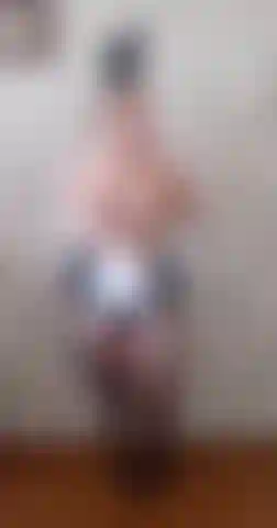 The rabbit upside down.