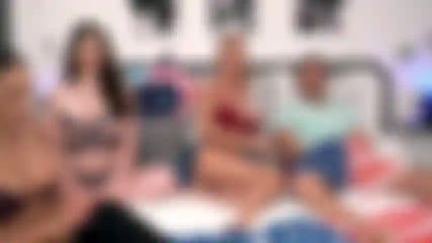 4Some of July - Donnie Rock Gets His Dick Sucked While Alyx Star, Mckenzie Lee And Sheena Ryder Play With Each Other