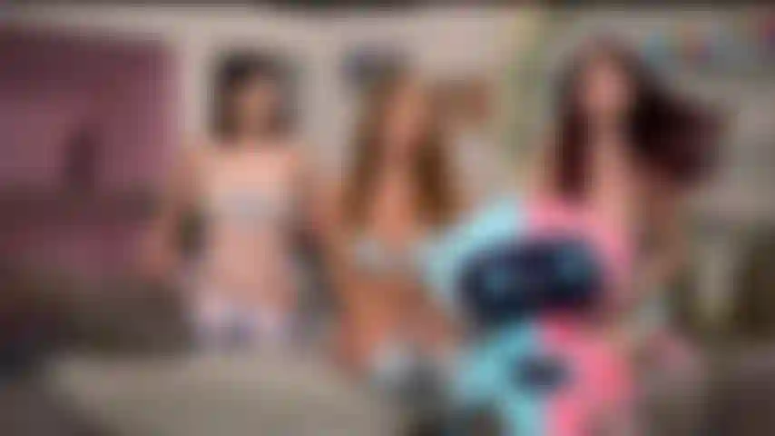 Lets Roleplay - Skylar Snow, Jessica Ryan, Liv Wild - Three Hot Babes In Thigh Highs Playing With Each Other On Live Cam Gold Show
